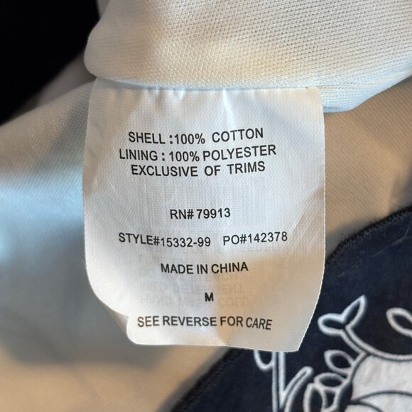 Mini Maternity Women’s M Black & White Floral Empire Waist Dress Lace Detailing - Picture 5 of 9